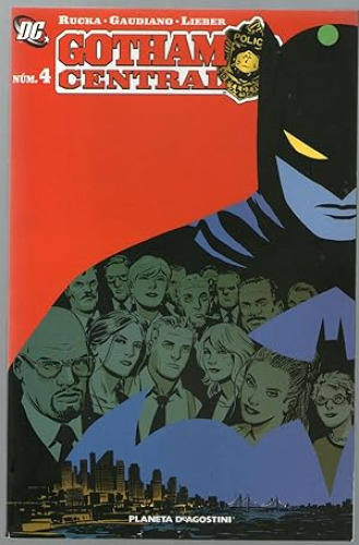 Portada del libro de GOTHAM CENTRAL - 4