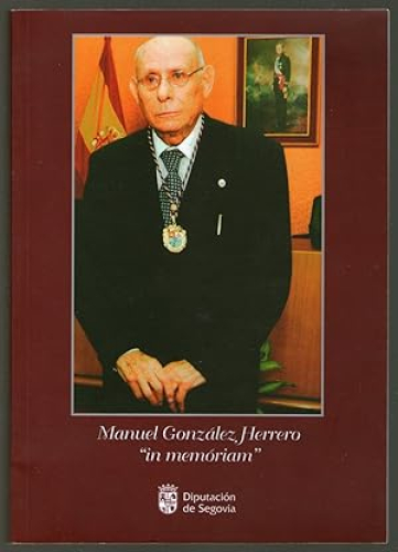 Portada del libro de MANUEL GONZALEZ HERRERO 