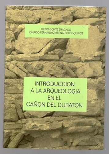 Portada del libro de INTRODUCCION A LA ARQUEOLOGIA EN EL CAÑON DEL DURATON