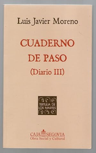 Portada del libro de CUADERNO DE PASO (DIARIO III)