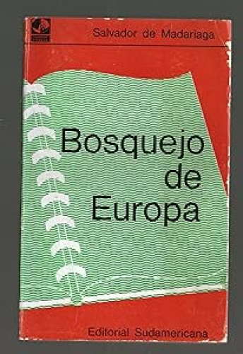 Portada del libro de BOSQUEJO DE EUROPA