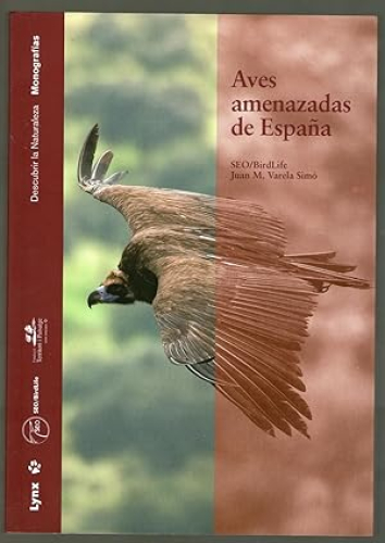 Portada del libro de AVES AMENAZADAS EN ESPAÑA