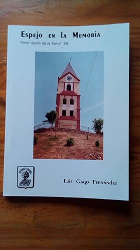 Portada del libro de ESPEJO EN LA MEMORIA