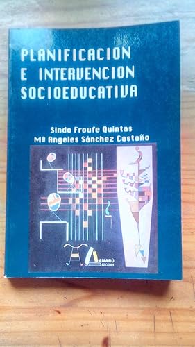Portada del libro de PLANIFICACION E INTERVENCION SOCIOEDUCATIVA