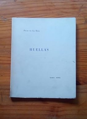 Portada del libro de HUELLAS