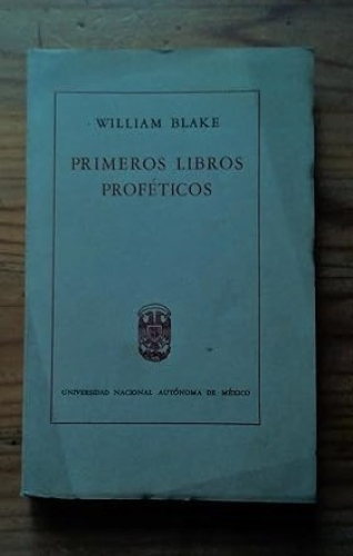 Portada del libro de PRIMEROS LIBROS PROFETICOS