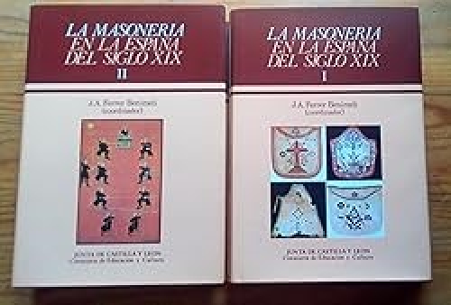 Portada del libro de MASONERIA EN LA ESPAÑA DEL SIGLO XIX, LA - 2 TOMOS