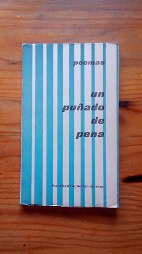 Portada del libro de UN PUÑADO DE PENA - POEMAS