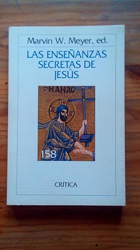 Portada del libro de LAS ENSEÑANZAS SECRETAS DE JESUS