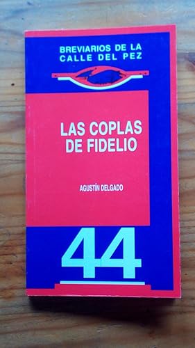 Portada del libro de LAS COPLAS DE FIDELIO