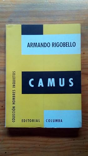 Portada del libro de CAMUS