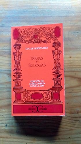 Portada del libro de FARSAS Y EGLOGAS