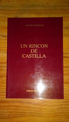 Portada del libro de UN RINCON DE CASTILLA