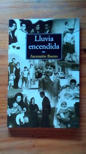 Portada del libro de LLUVIA ENCENDIDA