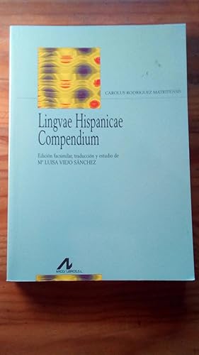 Portada del libro de LINGUAE HISPANICAE COMPENDIUM