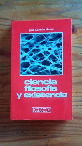 Portada del libro de CIENCIA FILOSOFIA Y EXISTENCIA