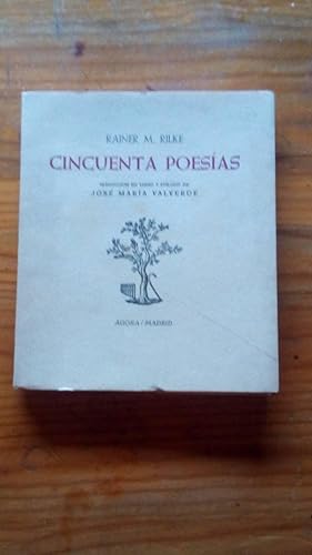 Portada del libro de CINCUENTA POESIAS