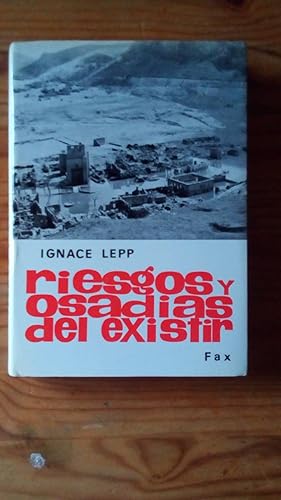 Portada del libro de RIESGOS Y OSADIAS DEL EXISTIR