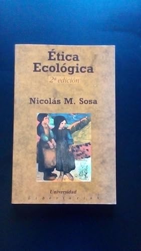 Portada del libro de ETICA ECOLOGICA