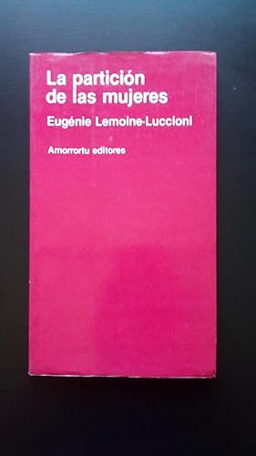 Portada del libro de PARTICION DE LAS MUJERES, LA