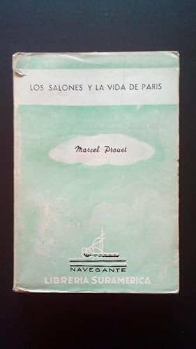Portada del libro de LOS SALONES Y LA VIDA DE PARIS