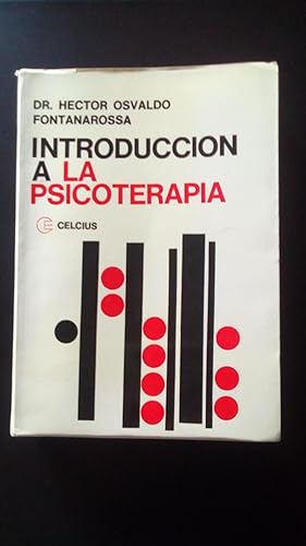 Portada del libro de INTRODUCCION A LA PSICOTERAPIA