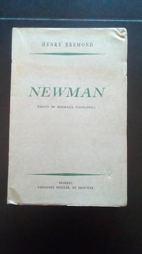 Portada del libro de NEWMAN - ENSAYO DE BIOGRAFIA PSICOLOGICA