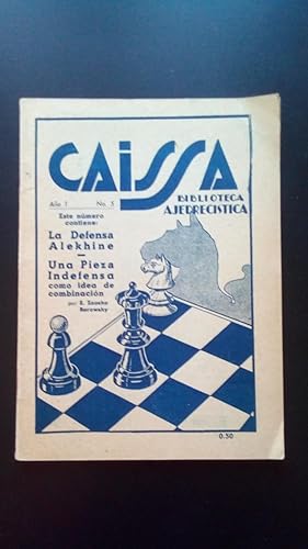 Portada del libro de CAISSA - BIBLIOTECA AJEDRECISTICA