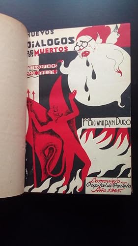 Portada del libro de NUEVOS DIALOGOS DE LOS MUERTOS - INTERCEPTADOS DE LA RADIOINFIERNO