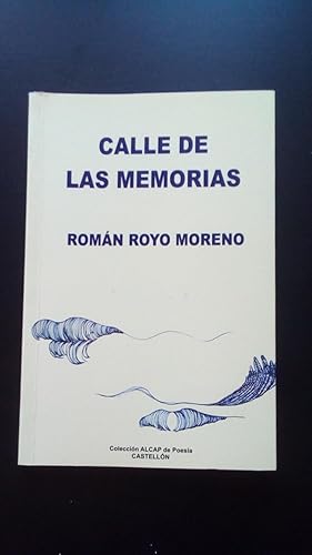 Portada del libro de CALLE DE LAS MEMORIAS