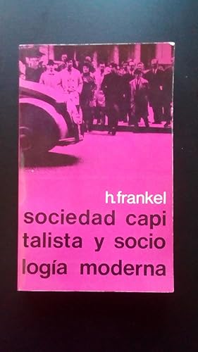 Portada del libro de SOCIEDAD CAPITALISTA Y SOCIOLOGIA MODERNA