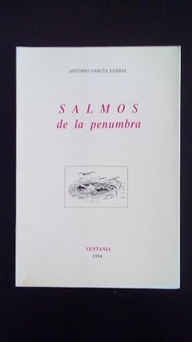 Portada del libro de SALMOS DE LA PENUMBRA