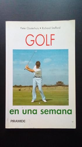 Portada del libro de GOLF EN UNA SEMANA