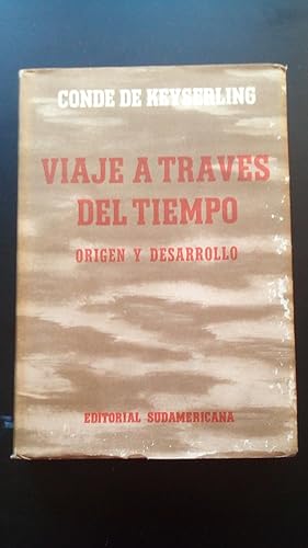 Portada del libro de VIAJE A TRAVES DEL TIEMPO - I ORIGEN Y DESARROLLO