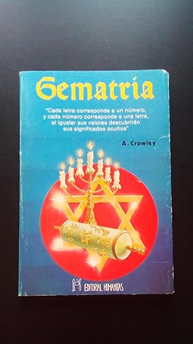 Portada del libro de GEMATRIA