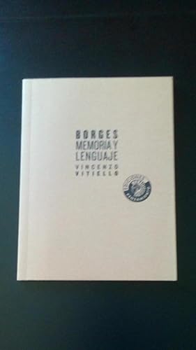 Portada del libro de BORGES MEMORIA Y LENGUAJE