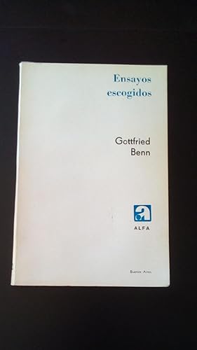 Portada del libro de ENSAYOS ESCOGIDOS