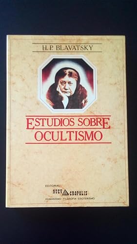Portada del libro de ESTUDIOS SOBRE OCULTISMO