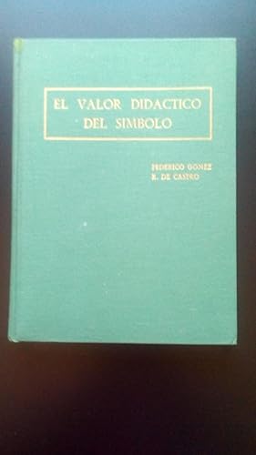 Portada del libro de VALOR DIDACTICO DEL SIMBOLO, EL