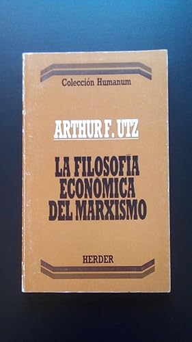 Portada del libro de FILOSOFIA ECONOMICA DEL MARXISMO