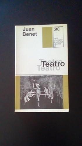 Portada del libro de TEATRO