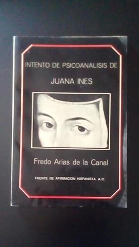 Portada del libro de INTENTO DE PSICOANALISIS DE JUAN INES