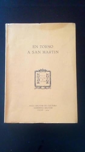 Portada del libro de EN TORNO A SAN MARTIN