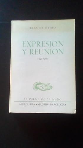 Portada del libro de EXPRESION Y REUNION (1941-1969)