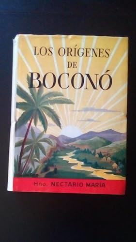 Portada del libro de LOS ORIGENES DE BOCONO