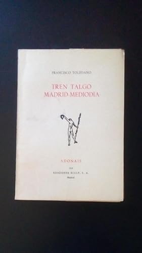 Portada del libro de TREN TALGO MADRID-MEDIODIA