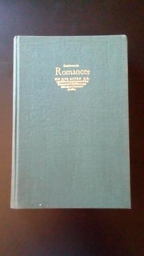 Portada del libro de CANCIONERO DE ROMANCES (ANVERS, 1550)