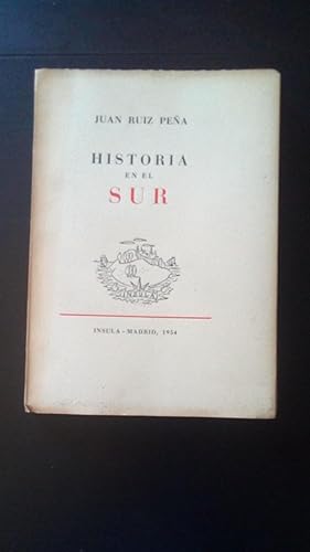Portada del libro de HISTORIA EN EL SUR