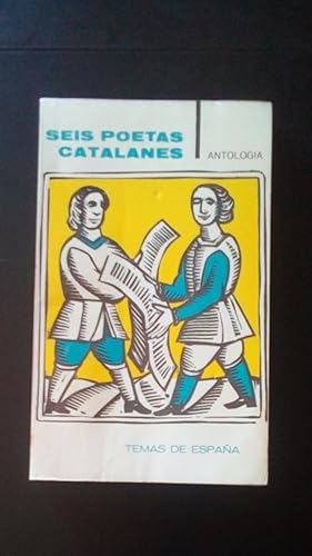 Portada del libro de SIETE POETAS CATALANES - ANTOLOGIA