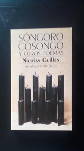 Portada del libro de SONGORO COSONGO Y OTROS POEMAS